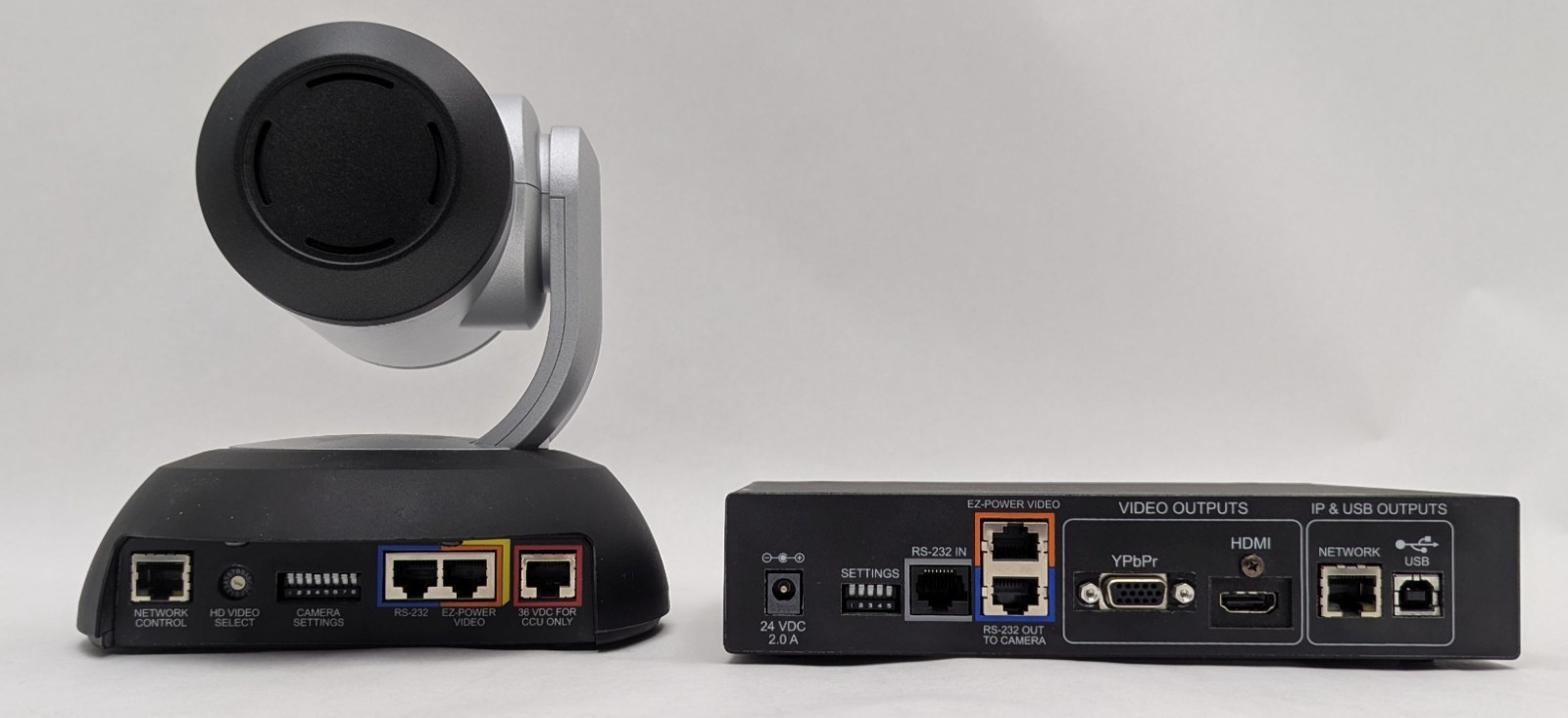 Vaddio RoboSHOT 12 HD PTZ Video Conferencing Camera + Quick-Connect USB – Bundle