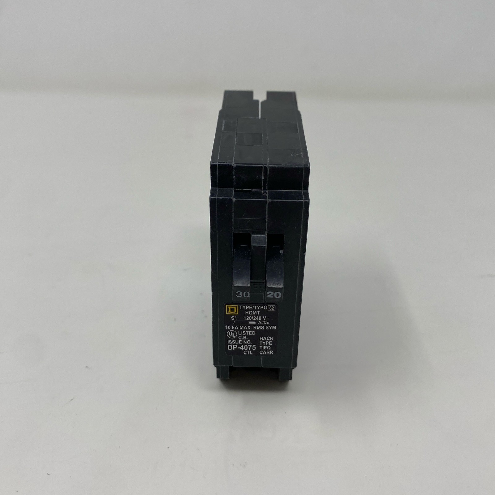Square D HOMT3020 Homeline 30A/20A Tandem Breaker – Black