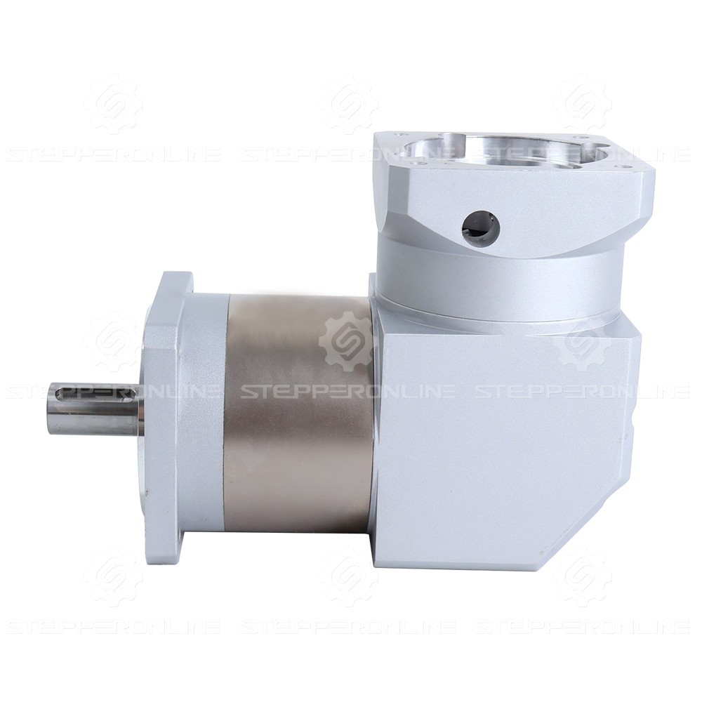 90 Degree Right Angle Planetary Gearbox Nema 34 Motor Reducer 14mm Input Shaft