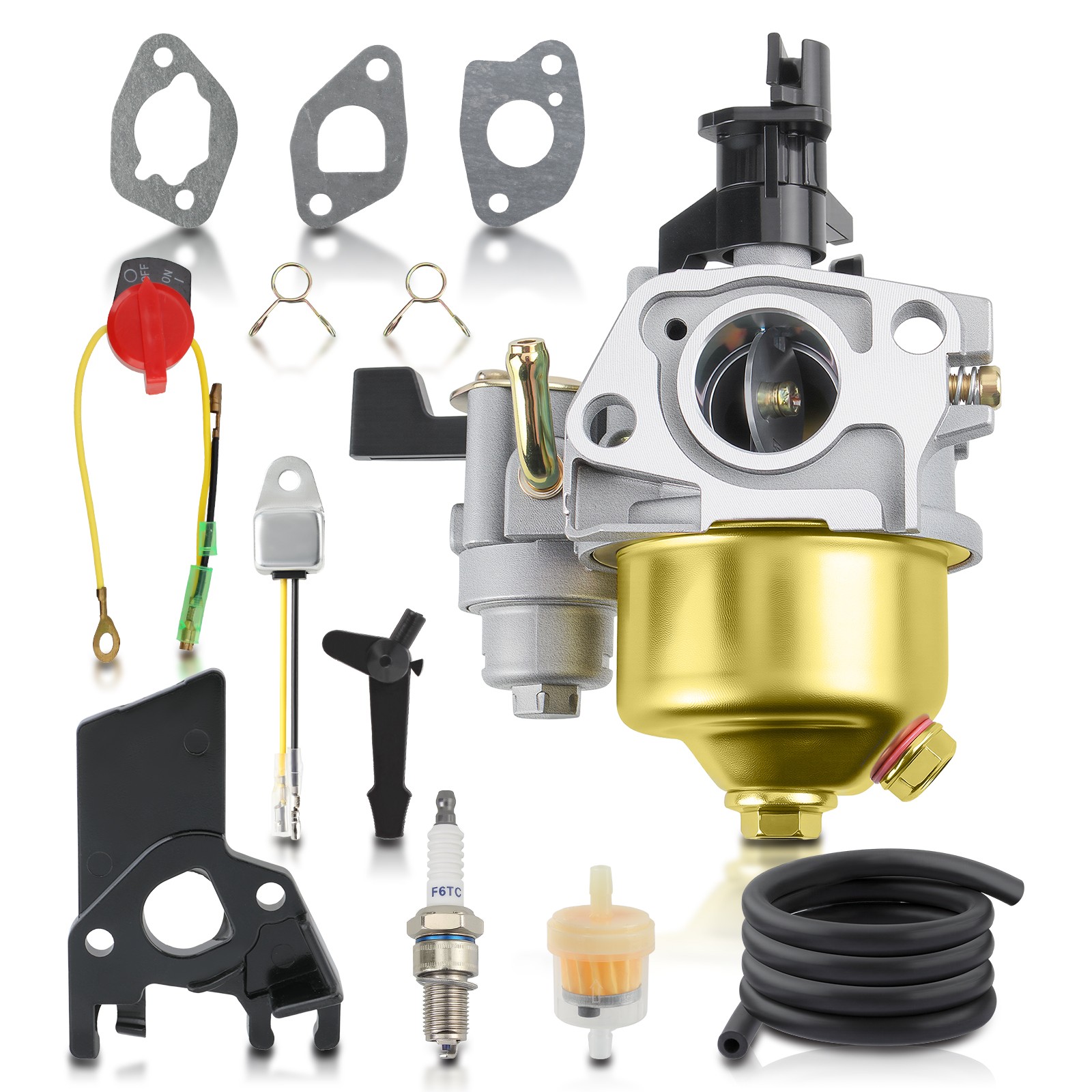 Carburetor For Honda 2KW to 4KW 5.5hp 6.5hp GX160 168FA 168FB 170F Gasoline