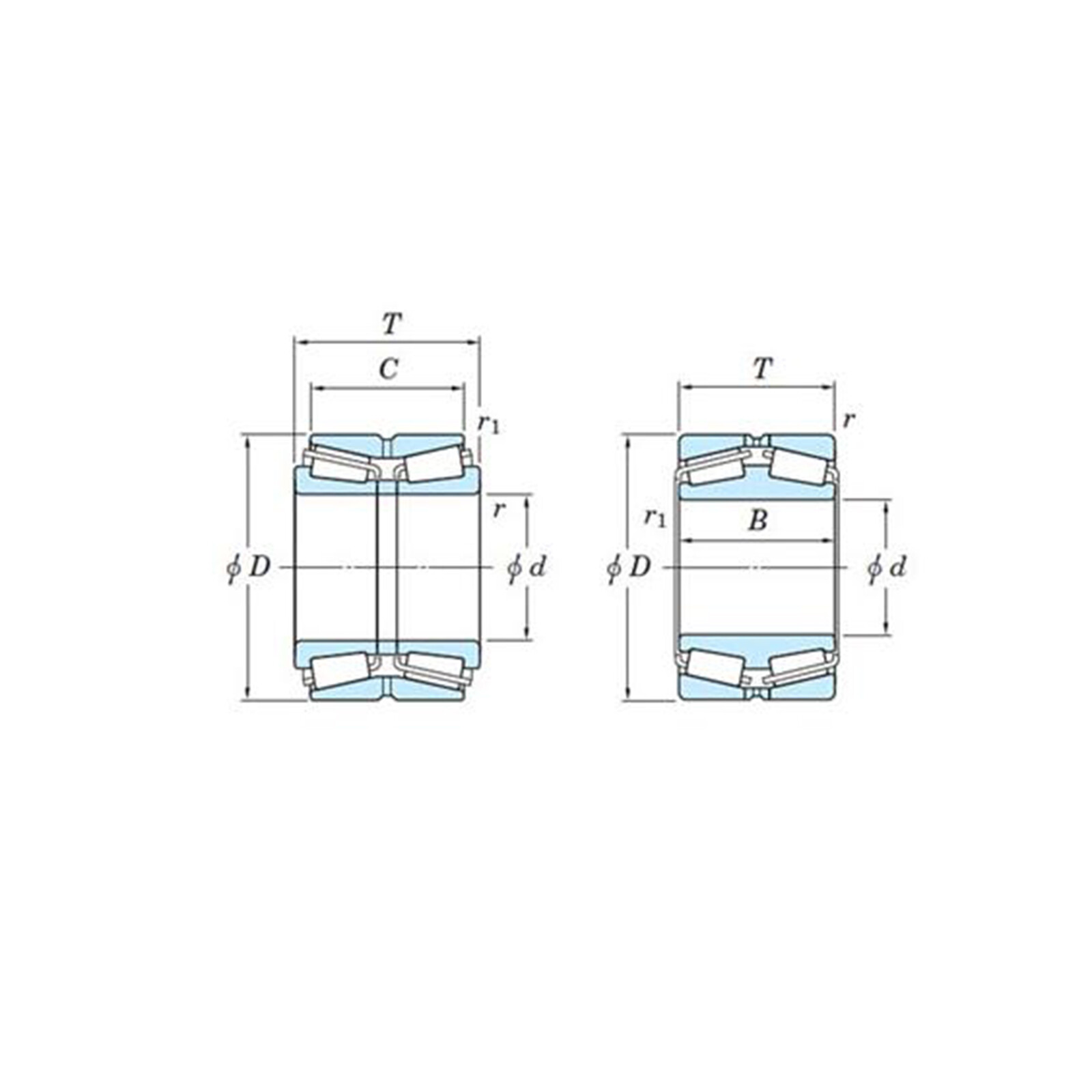 IKO CRY28VUU Non-separable Roller Followers 12.7×44.5×26.9mm.