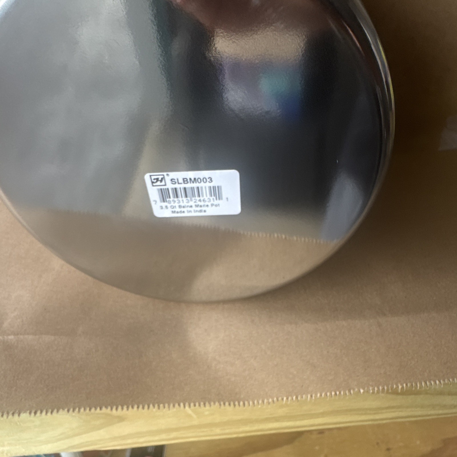 Update International Bain Marie Pot 3.5 Qt SLBM003 Made in India