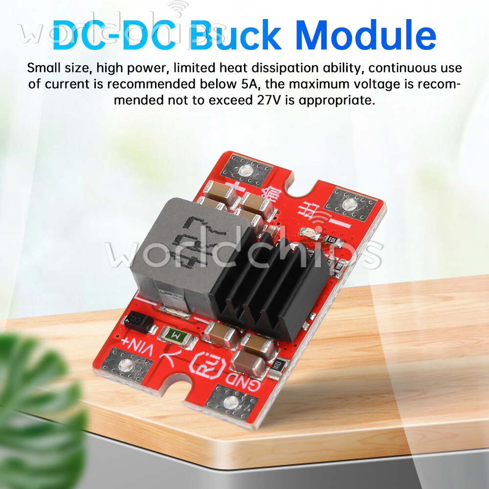 27V to 5V 12V 8A Mini DC-DC Voltage Reduction Module High Power Buck Module