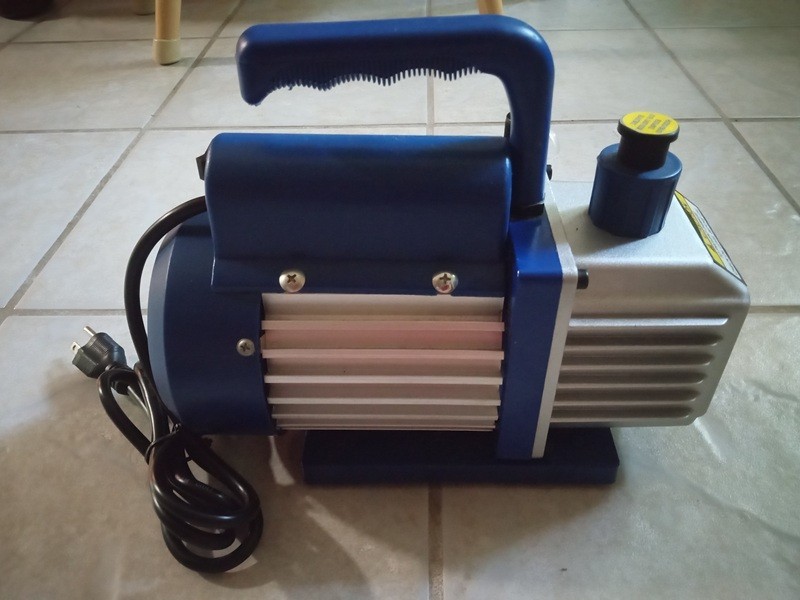 110V 1/4 HP 3 CFM Single Stage Rotary Vane Air Vacuum Pump