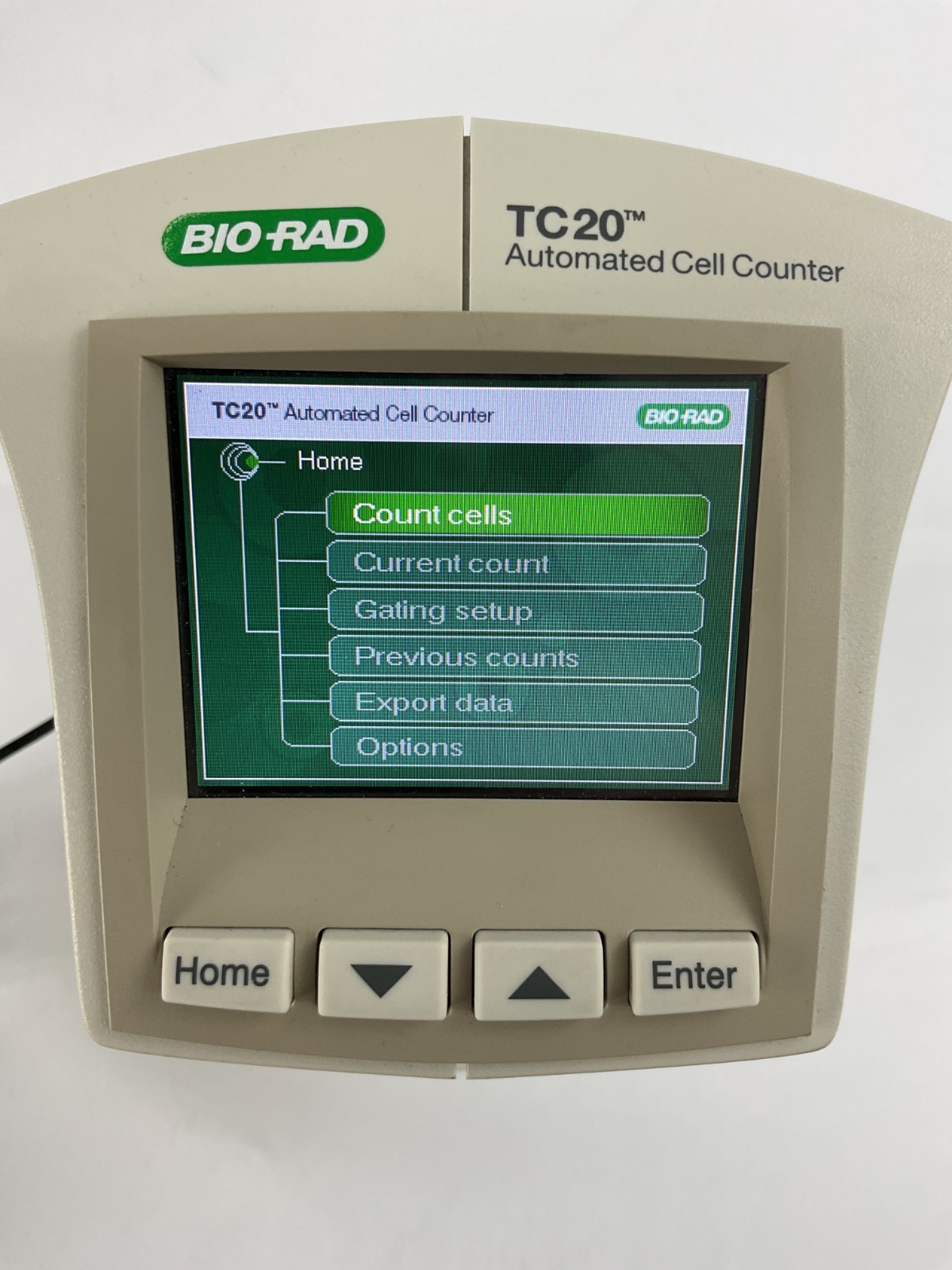 Bio-Rad TC20 Automated Cell Counter Auto-Focus Viability Analysis w/ AC Adapter