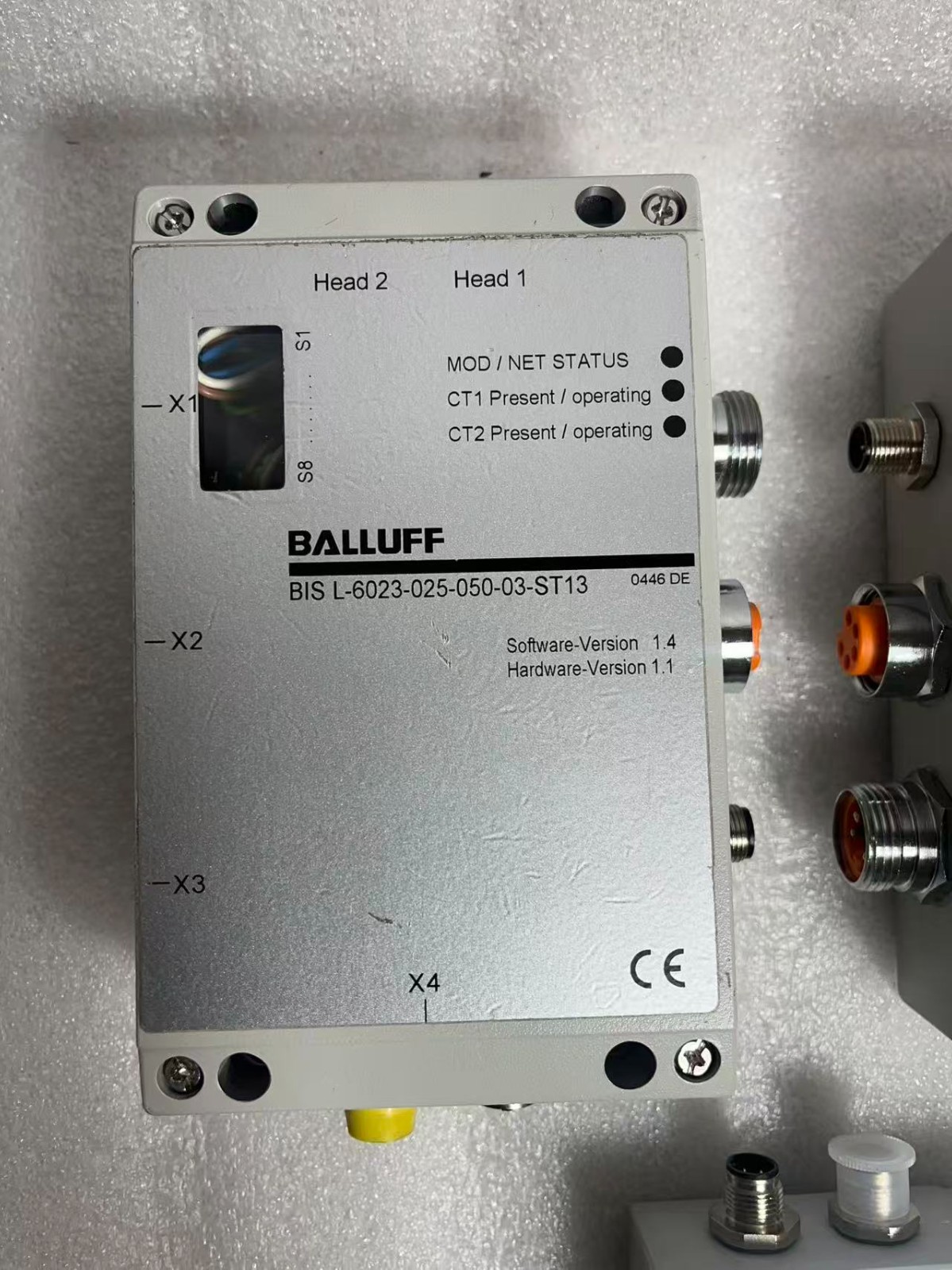 LOT OF 3, BALLUFF BIS L-6023-025-050-03-ST13 ,BIS008F ,BIS009N BIS C-6003-025