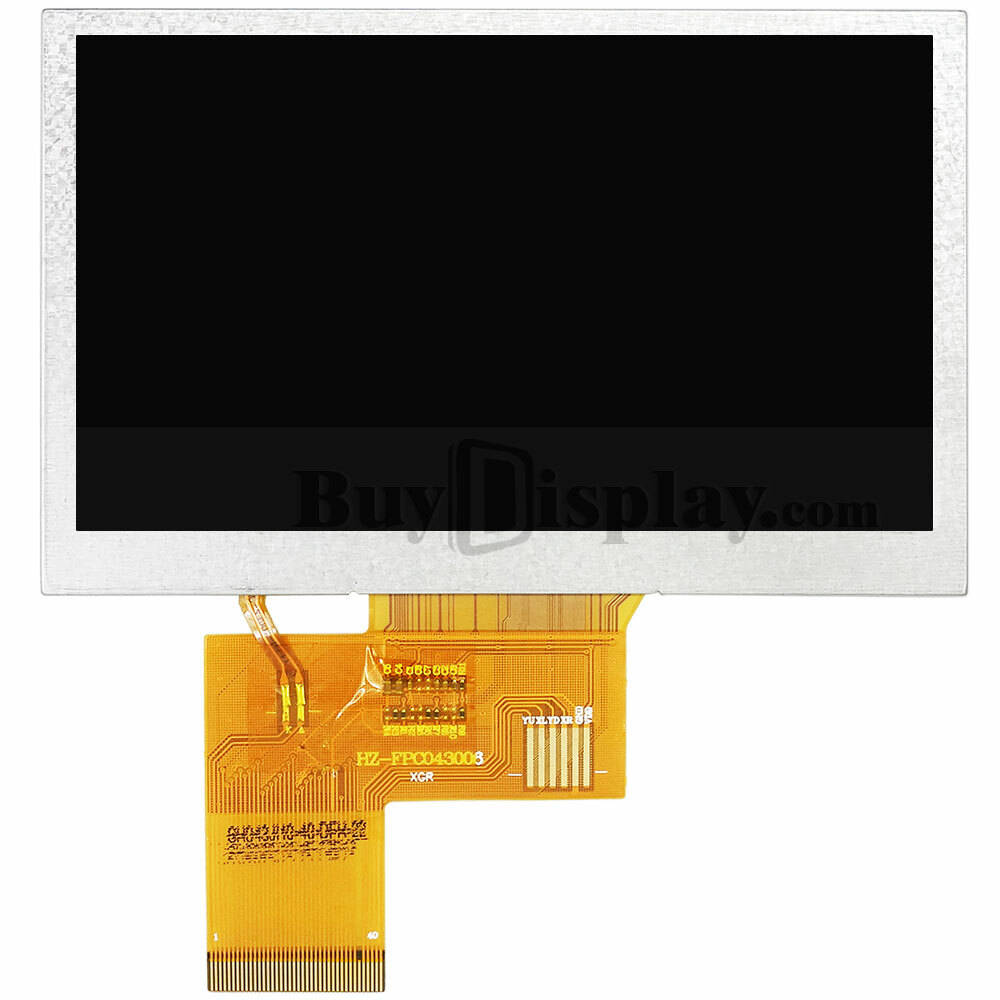 4.3″ inch 800×480 IPS TFT LCD Module All Viewing Optional TouchScreen Display