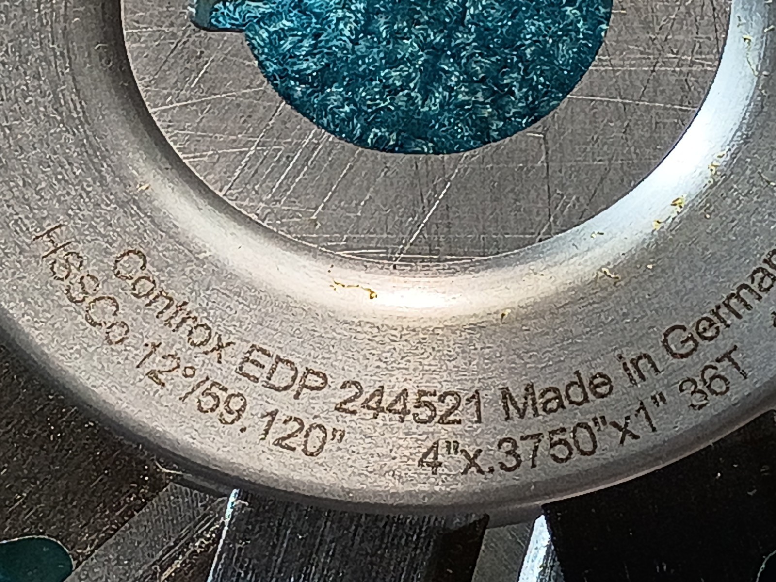 Controx EDP 244521 4″ HSS Concave Radius Milling Cutter 3/8″ SHK 12°/59°
