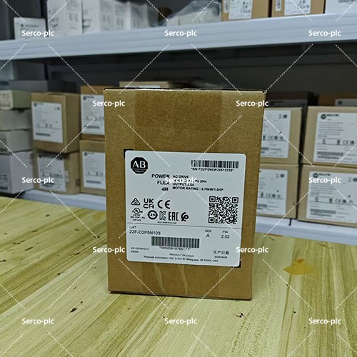 Allen-Bradley 22F-D2P5N103 PowerFlex 4M 0.75kW 1HP AC Drive New Factory Sealed