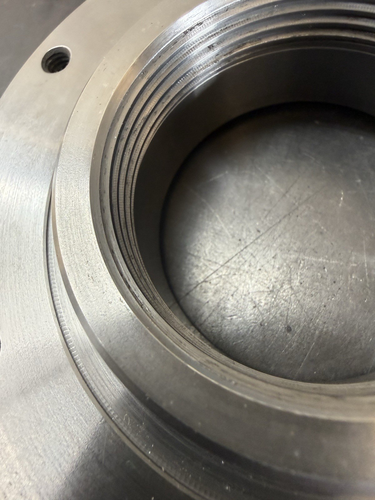 2 3/16-10 Thread Hardinge Chuck Back Plate Adapter