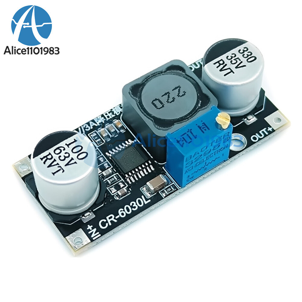 DC 2-60V to DC 2-34V Step Down Buck Voltage Regulator Power Adapter Converter