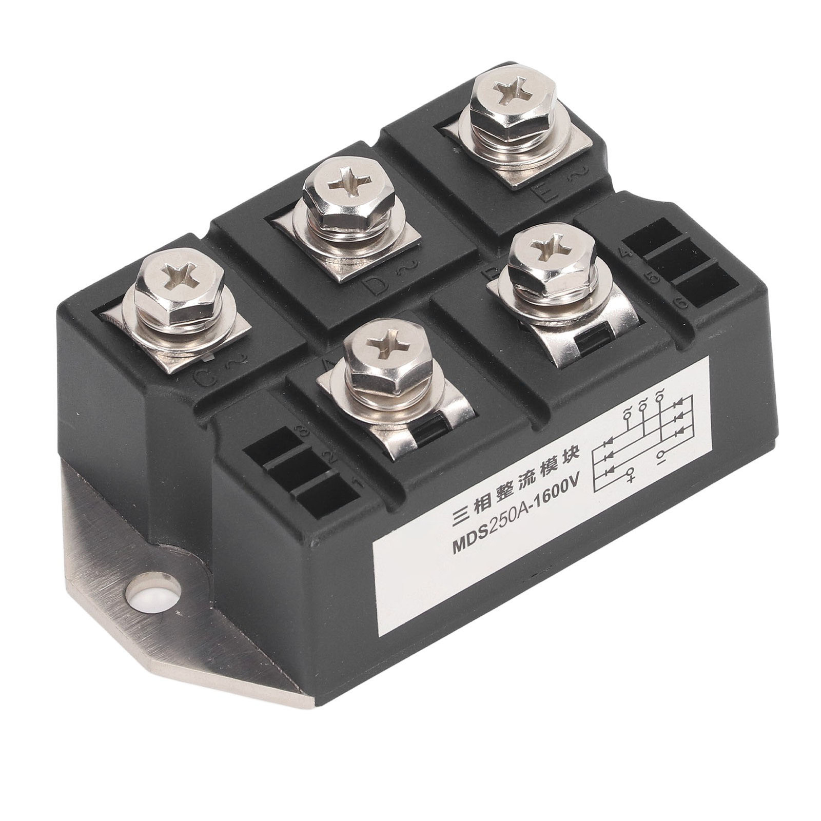 Bridge Rectifier 1600V 250A 3 Phase 5 Terminal Diode Bridge Rectifier