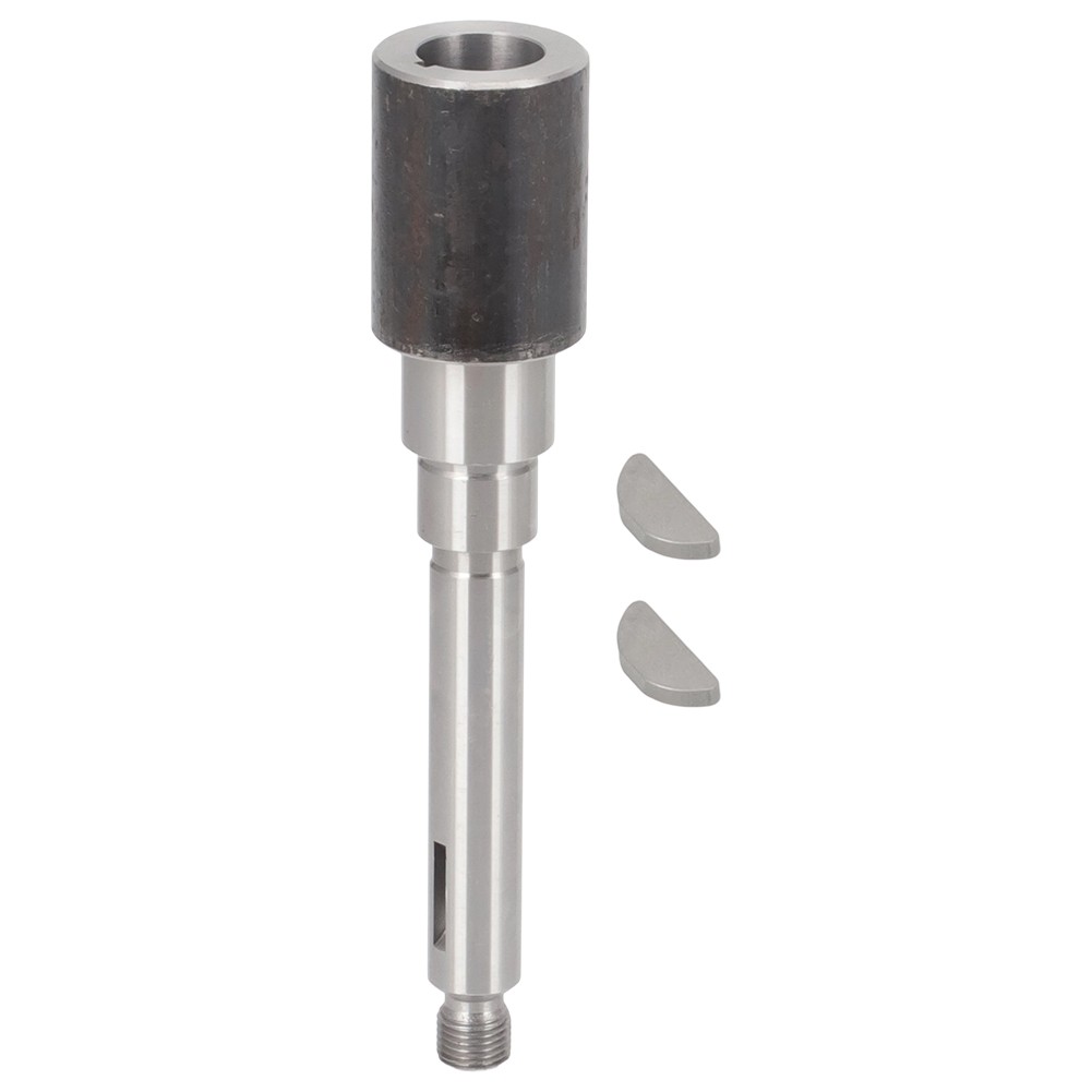 Steel Shaft Extension with 2 Key for Elect Standard Power Feed Milling Machines