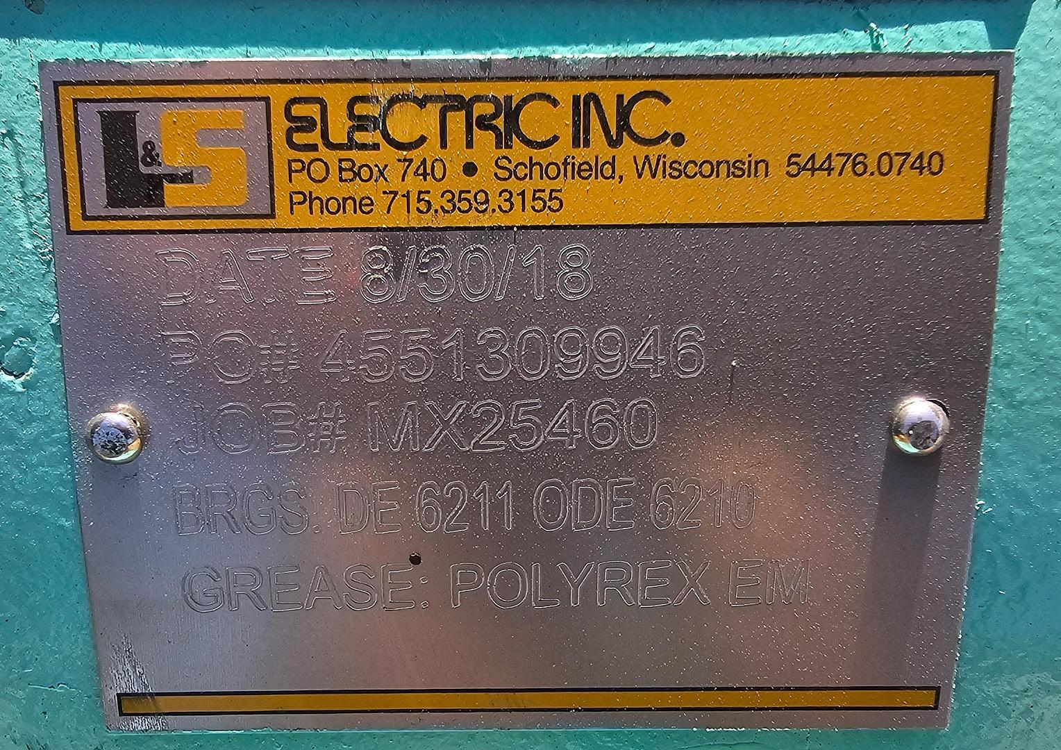 25 Hp GE Kinamatic DC Motor 5CD184NA028A810 500 Volt 1150/2000 RPM