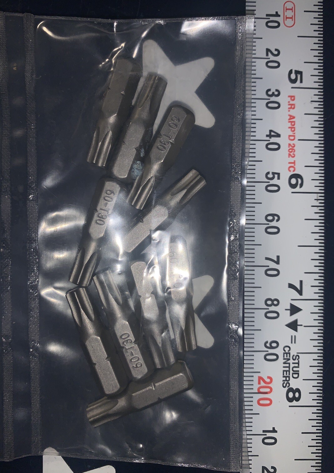 10 X QUALTOOL 60-T30 T30 Torx Bits PACK OF 10 BITS USA