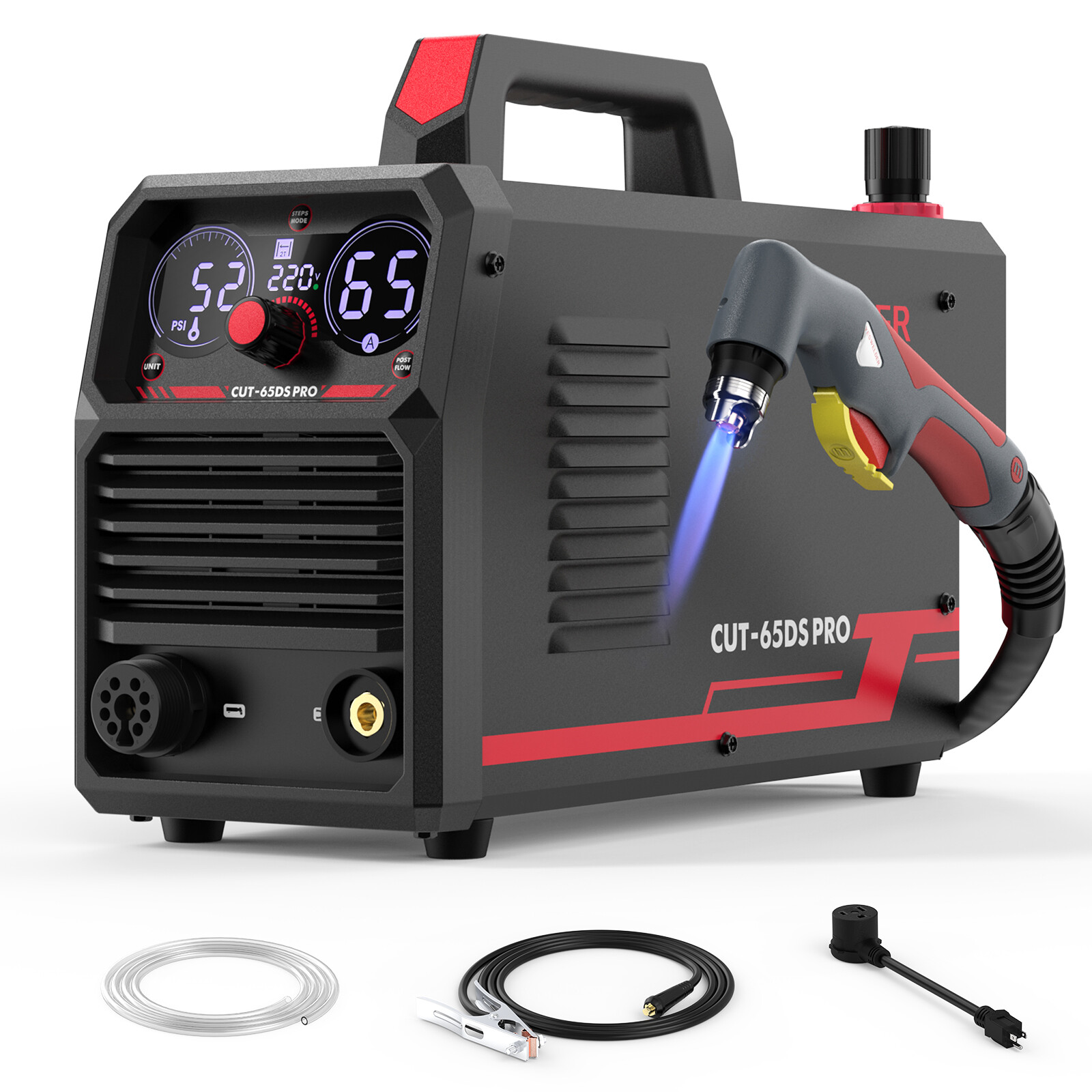 65A Non-HF Plasma Cutter, 110/220V Non-Touch Pilot Arc Cutting Machine