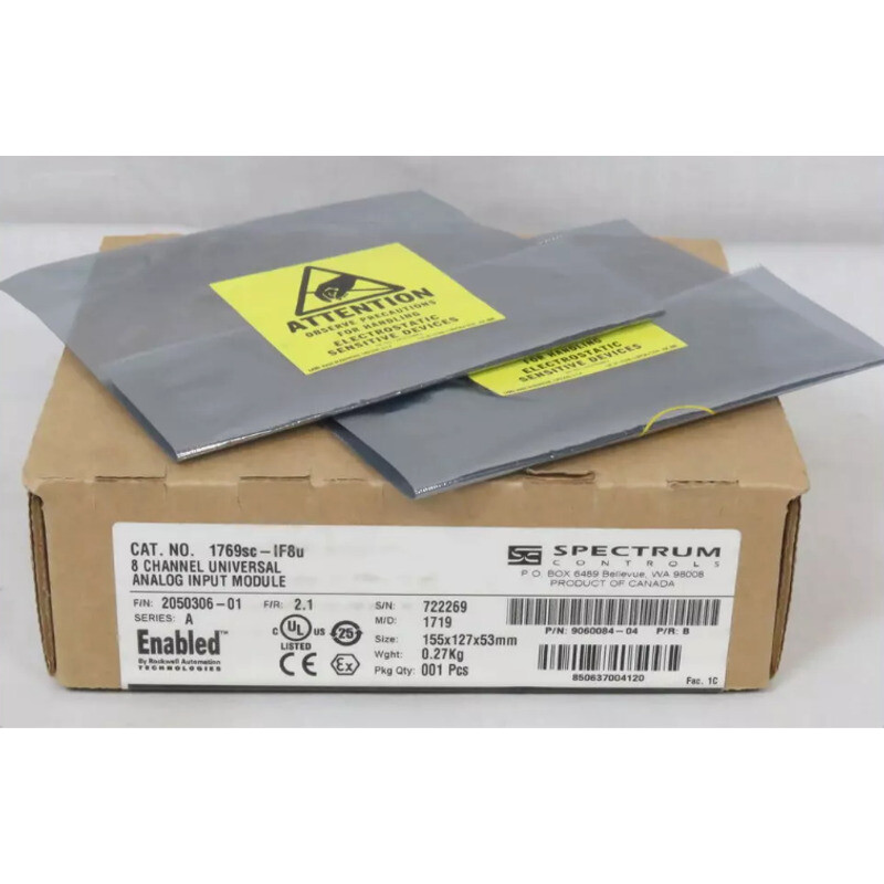 1769SC-IF8U /A 8 Ch Universal Analog Input Module New with Unopened box AB