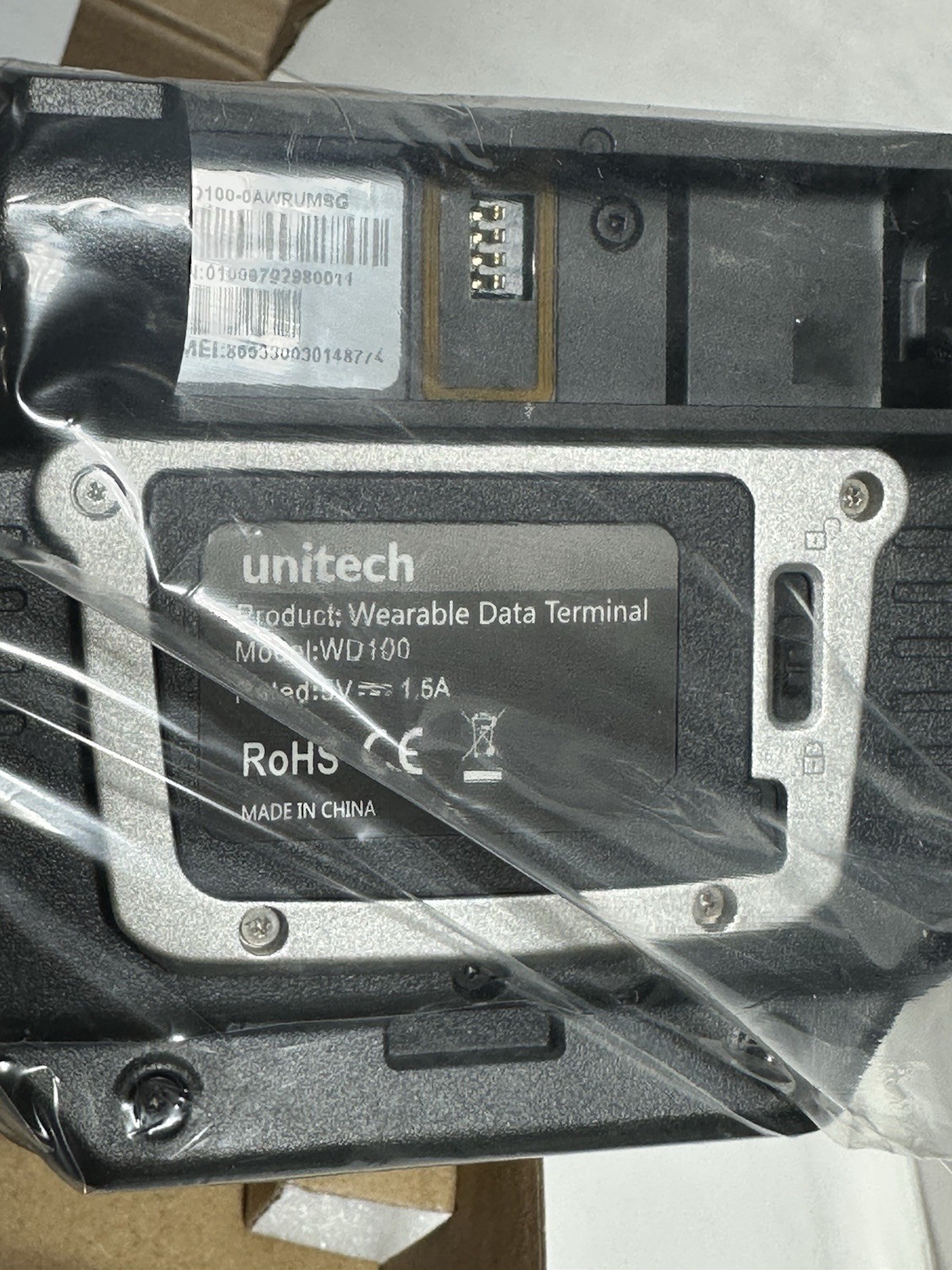 Unitech WD100-0AWRUMSG Wearable mobile computer scanner ANDROID 7.1 – FREE SHIP