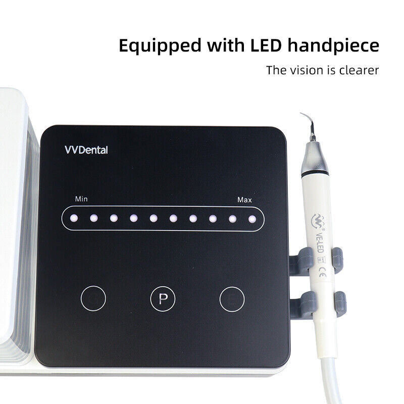 Dental Ultrasonic Piezo Scaler+Bottle LED Handpiece for EMS Cavitron Woodpecker