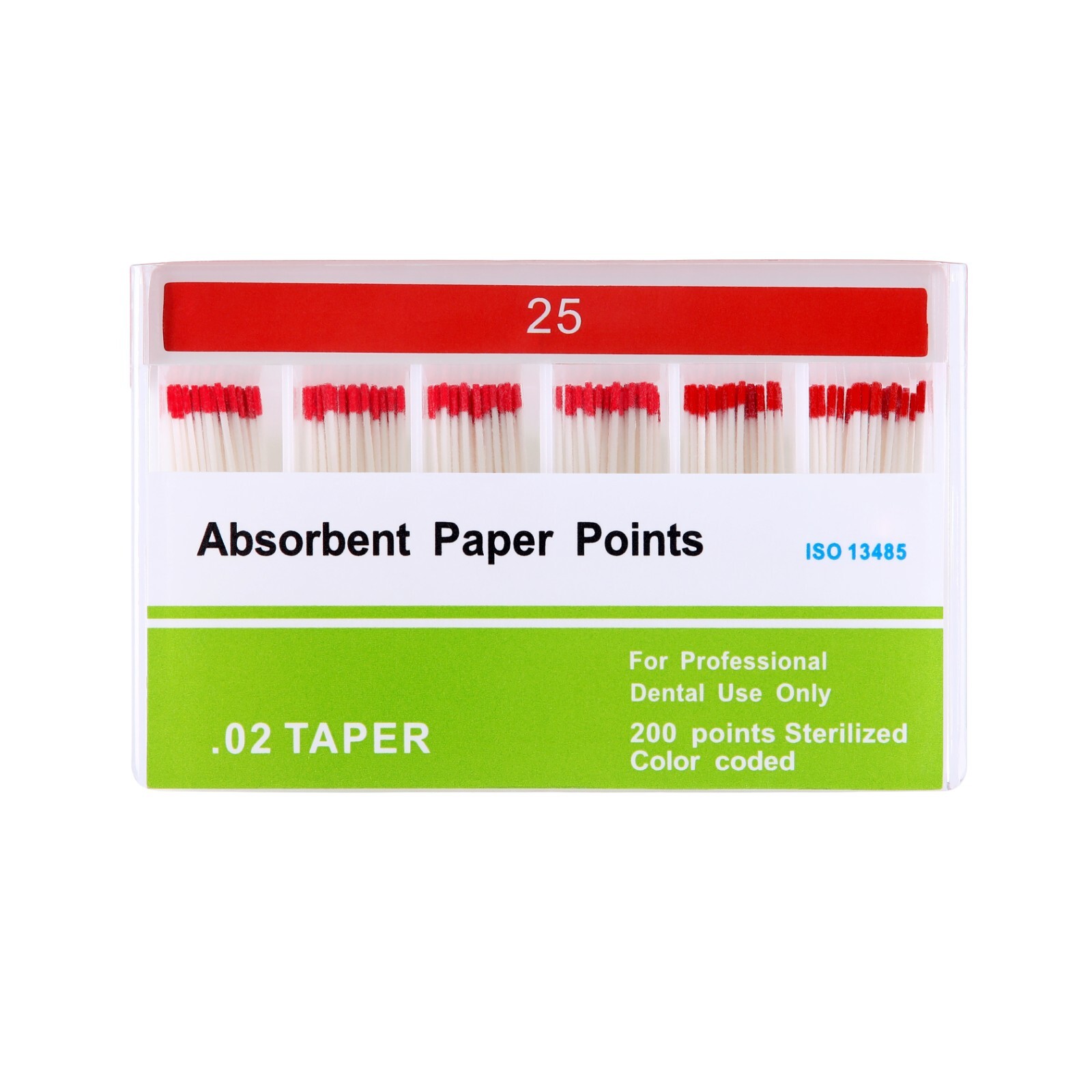 AZDENT Dental Root Endo Absorbent Paper Points Taper 0.04/ 0.02 /0.06 15#-40#