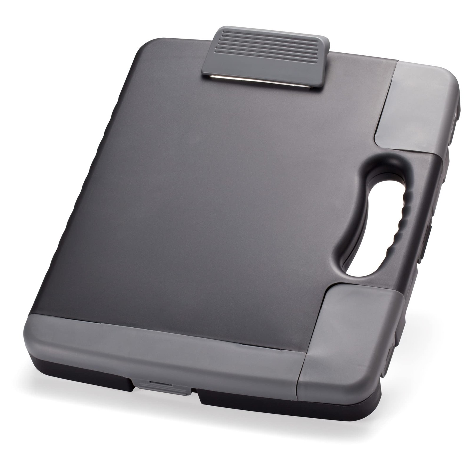 Portable Clipboard Storage Case, A4, Charcoal, 11-3/4w x 1-1/2d x 14-1/2h