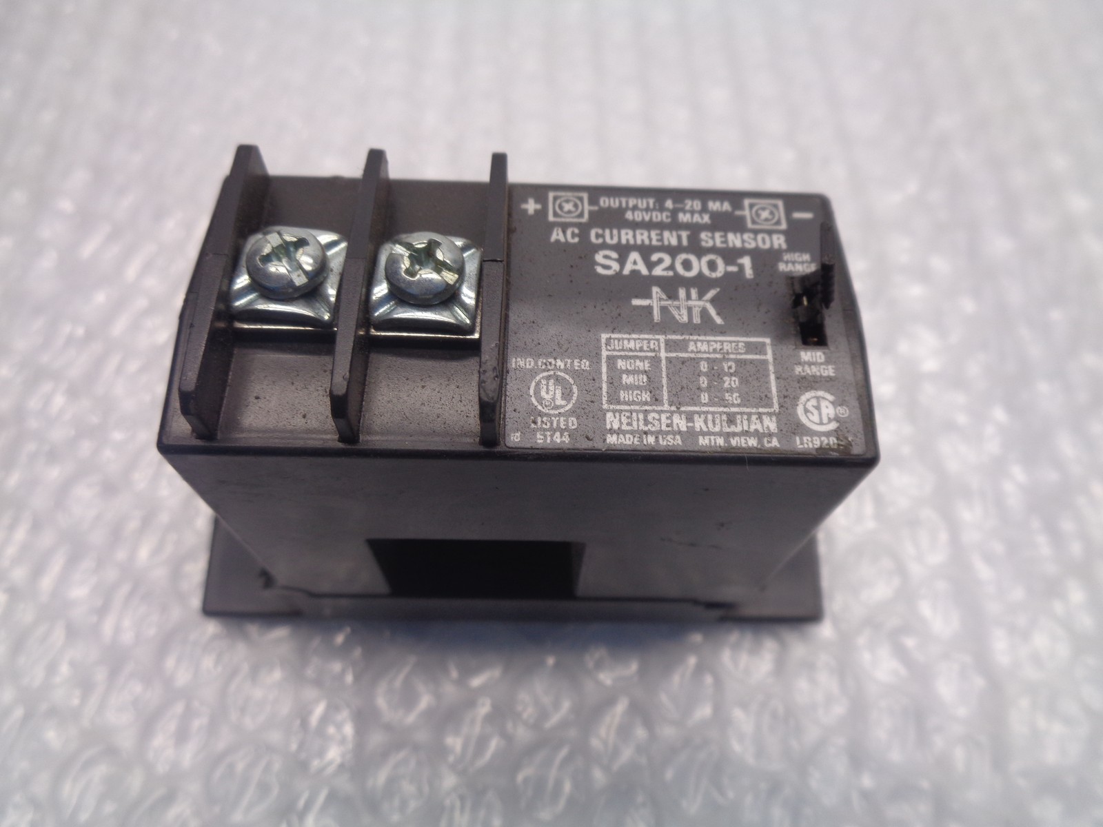 NEILSEN-KULJIAN SA200-1 CURRENT SENSOR NSNP