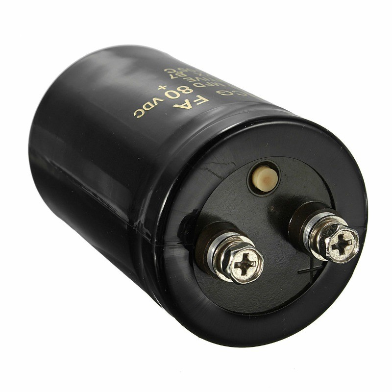 80V 22000UF/MFD Audio Aluminium Electrolytic Capacitor 105℃ Range of Voltages