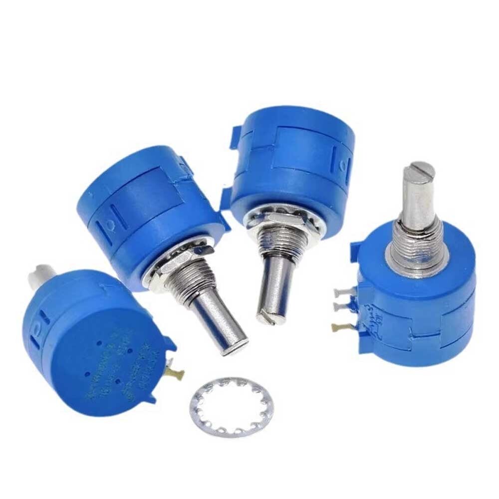 2/4/6X Rotary Wirewound Precision Potentiometer Pot 10-Turn 10-100K 3590S-2-103L