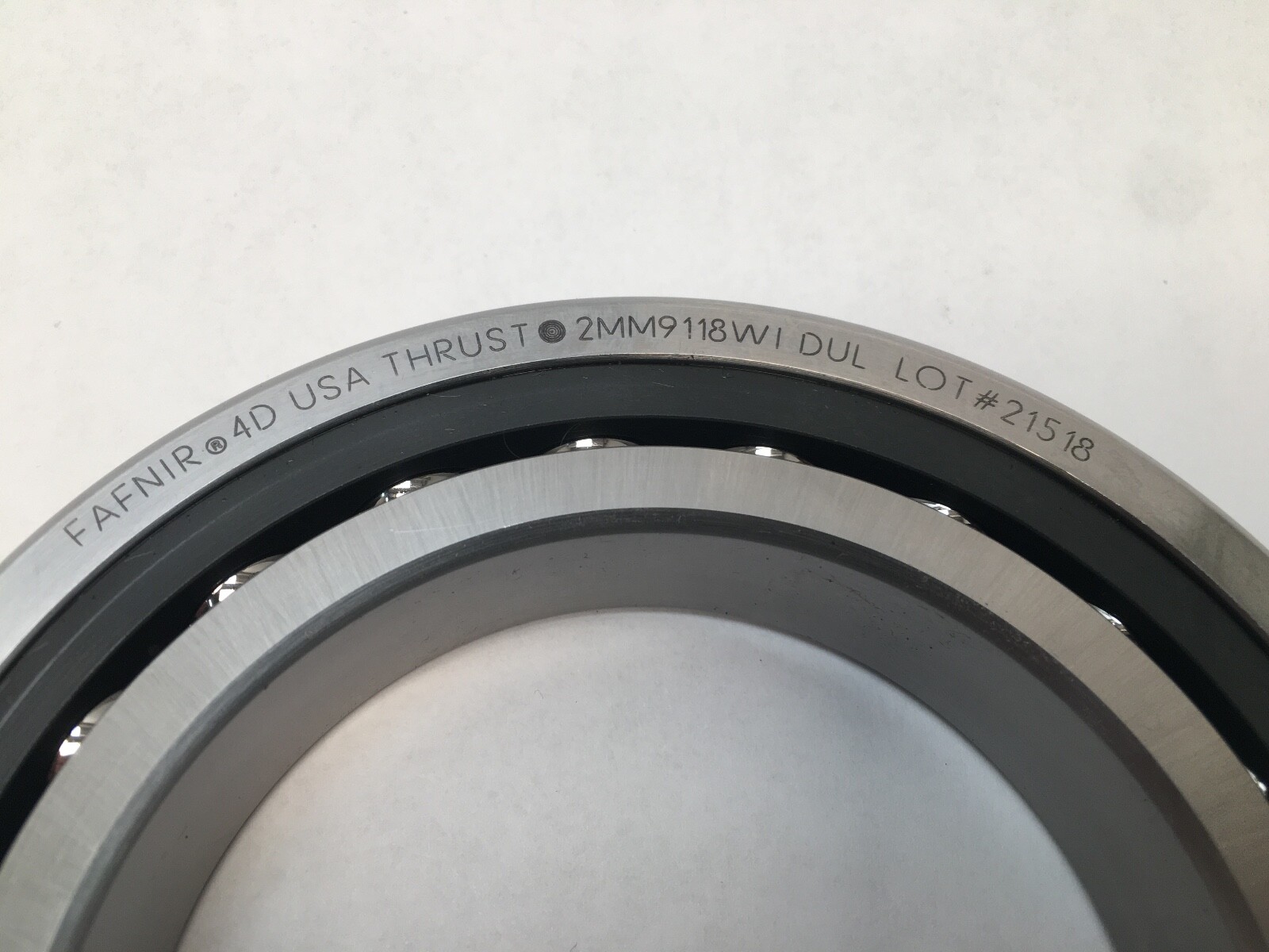 Fafnir 2MM9118WI-SUL Angular Bearing 90x140x24 mm 7018-A 2MM 9118 WI SUL USA