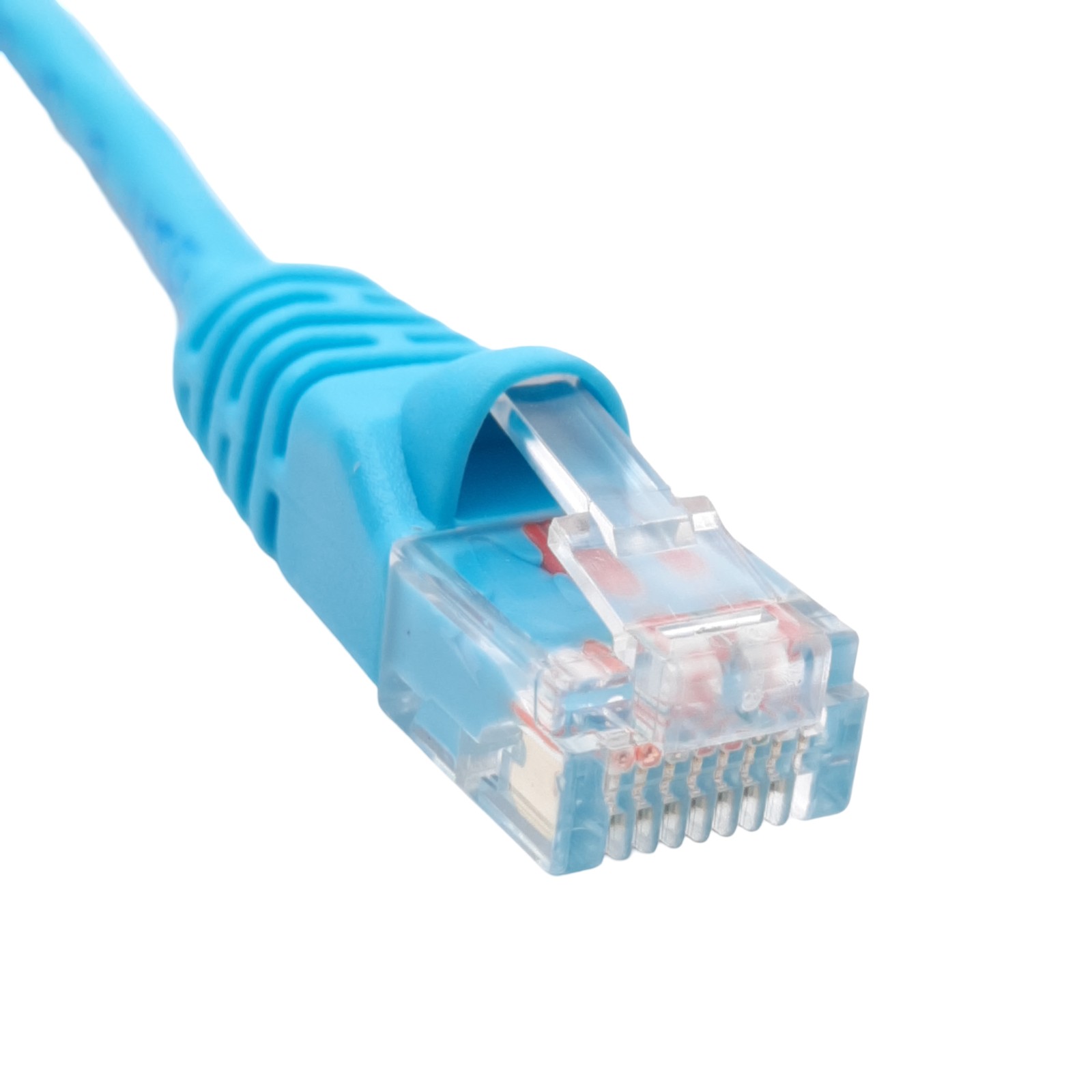 Lot of 5 Mencom MDE45-4FR-RJ45-BM-1M Ethernet Cordset, M12 4-Pin to RJ-45, 1m