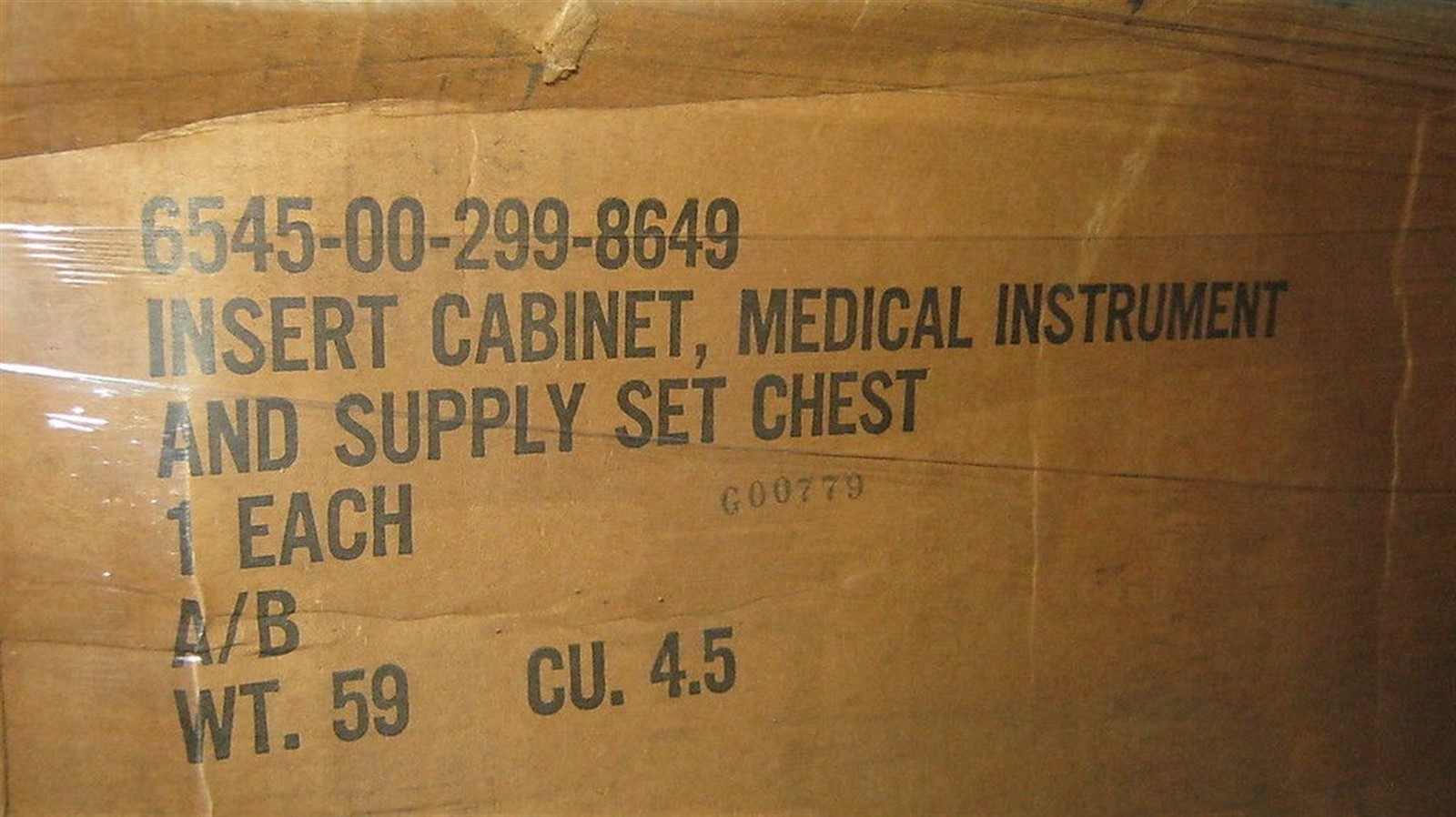 32x20x11 Case 22 Drawer Insert Unit for Aluminum Military Medical Supply Chest