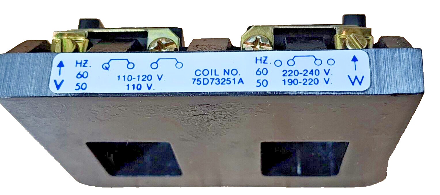 GENUINE FURNAS 75D73251A, Ser, A Magnetic Coil For Sizes 3, 3-1/2 NEMA 120/240V
