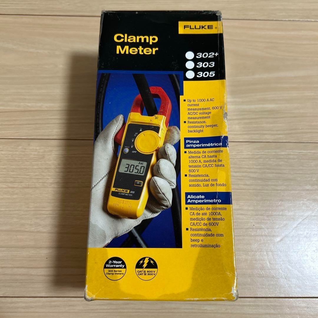 FLUKE 302 Clamp Meter AC400A Digital Multimeter Tester