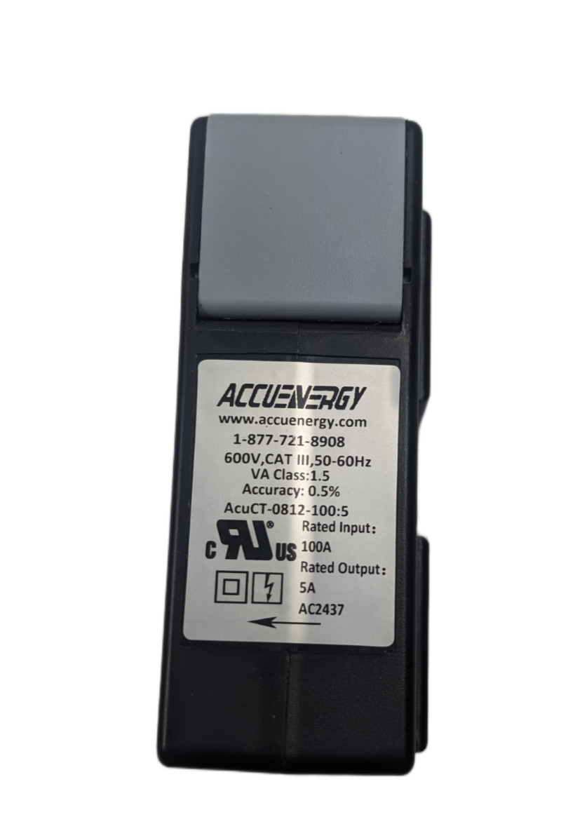 Accuenergy AcuCT-0812-100:5 100A:5A Split-Core Current Transformer