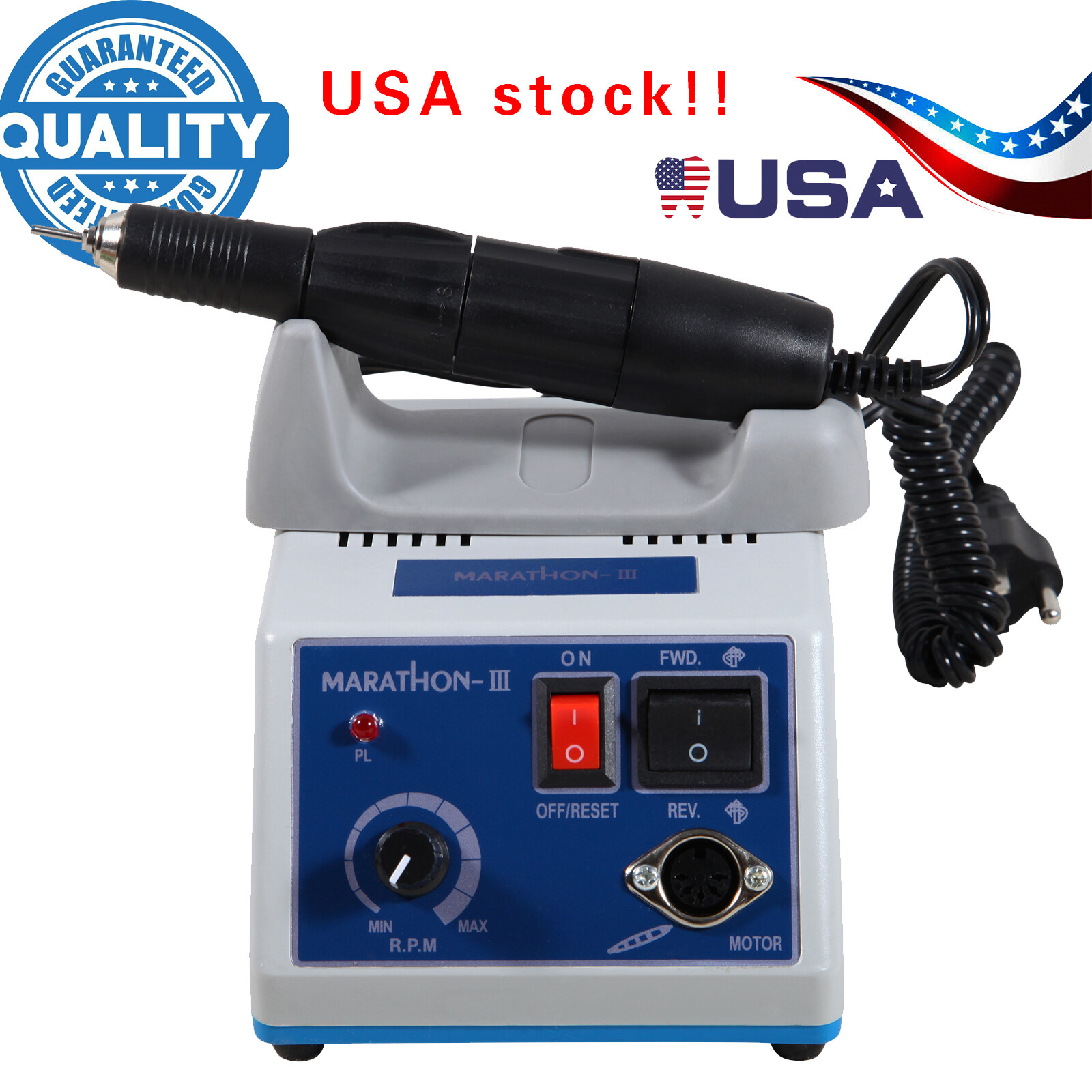 Dental Marathon Electric Micromotor Polisher/35K rpm Motor Handpiece