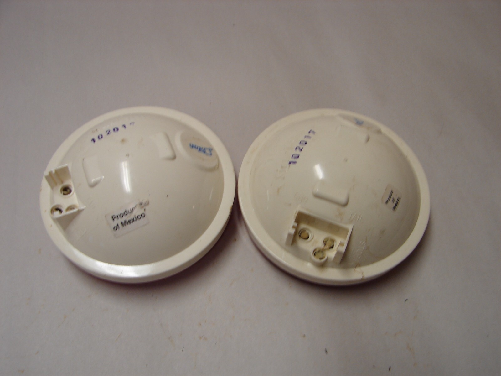TWO Signal-Stat 9031 RED Lamps 4-1/2″ 12vdc – NEW OLD STOCK