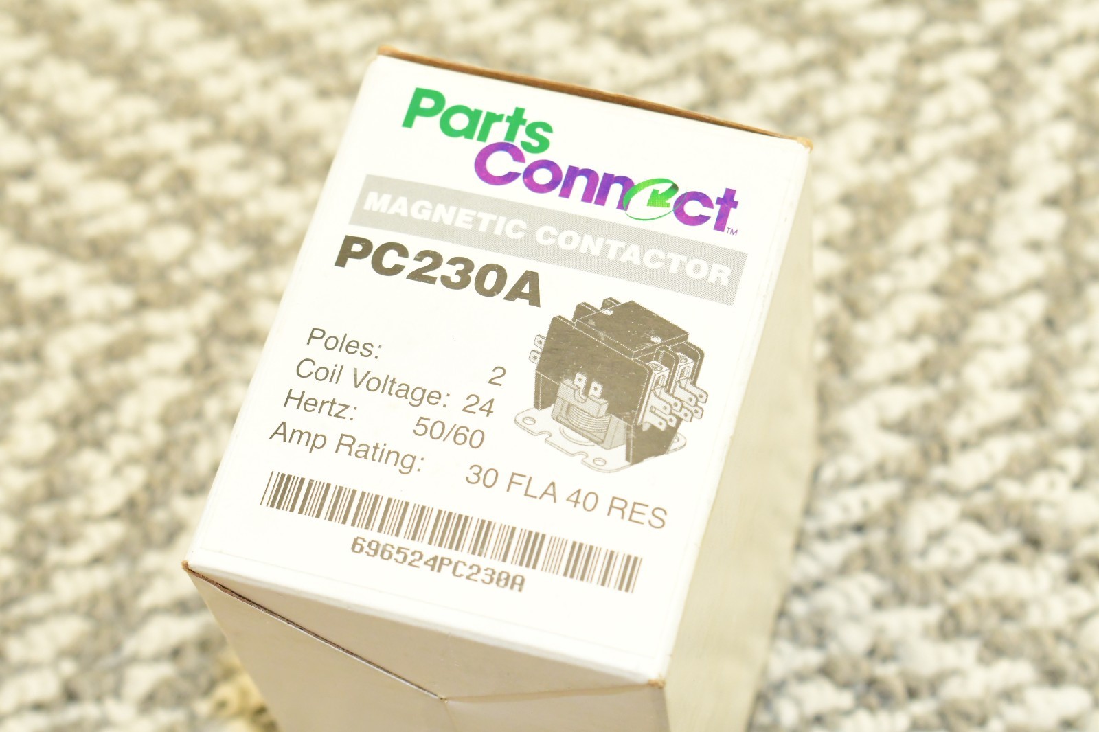 PC230A Contactor Double Two Pole 30 Amps 24 Volts for Air Conditioner Heat Pump