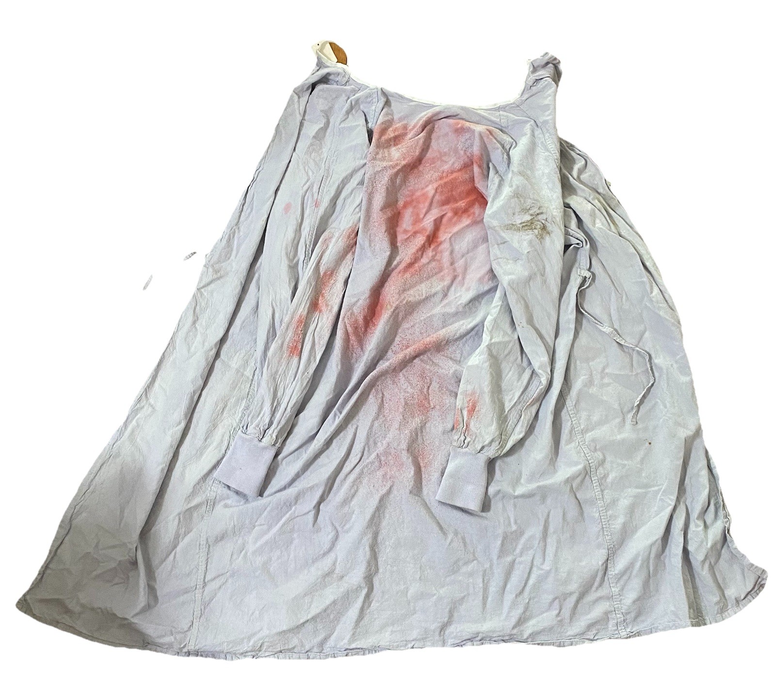 Halloween Bloody Hospital Patient Gown Adult Costume Size L Haunted Asylum