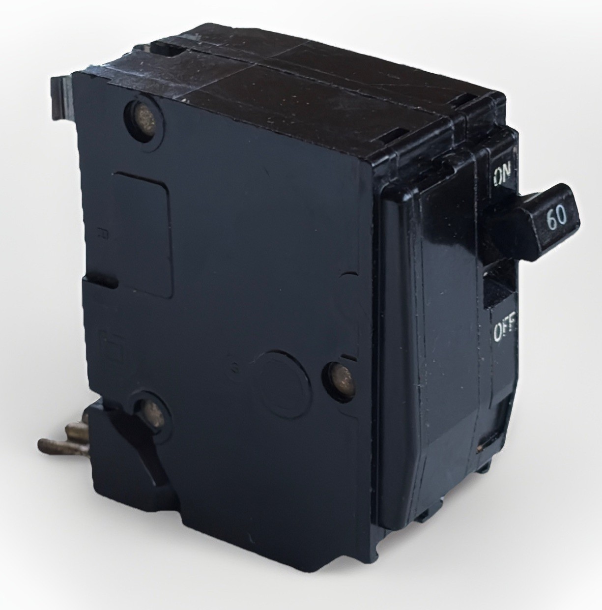 Square D Circuit Breaker QO 60A 2 pole Black Face QO260 long stab – Nice!