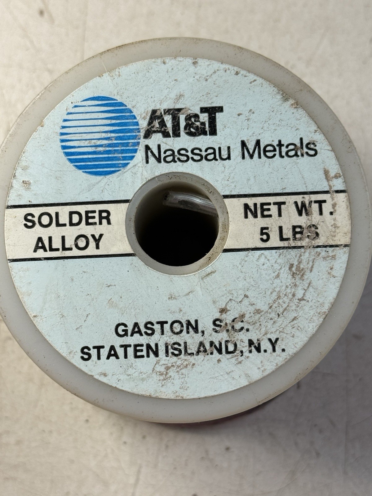 AT&T NASSAU METALS Solder Alloy 5 Lbs