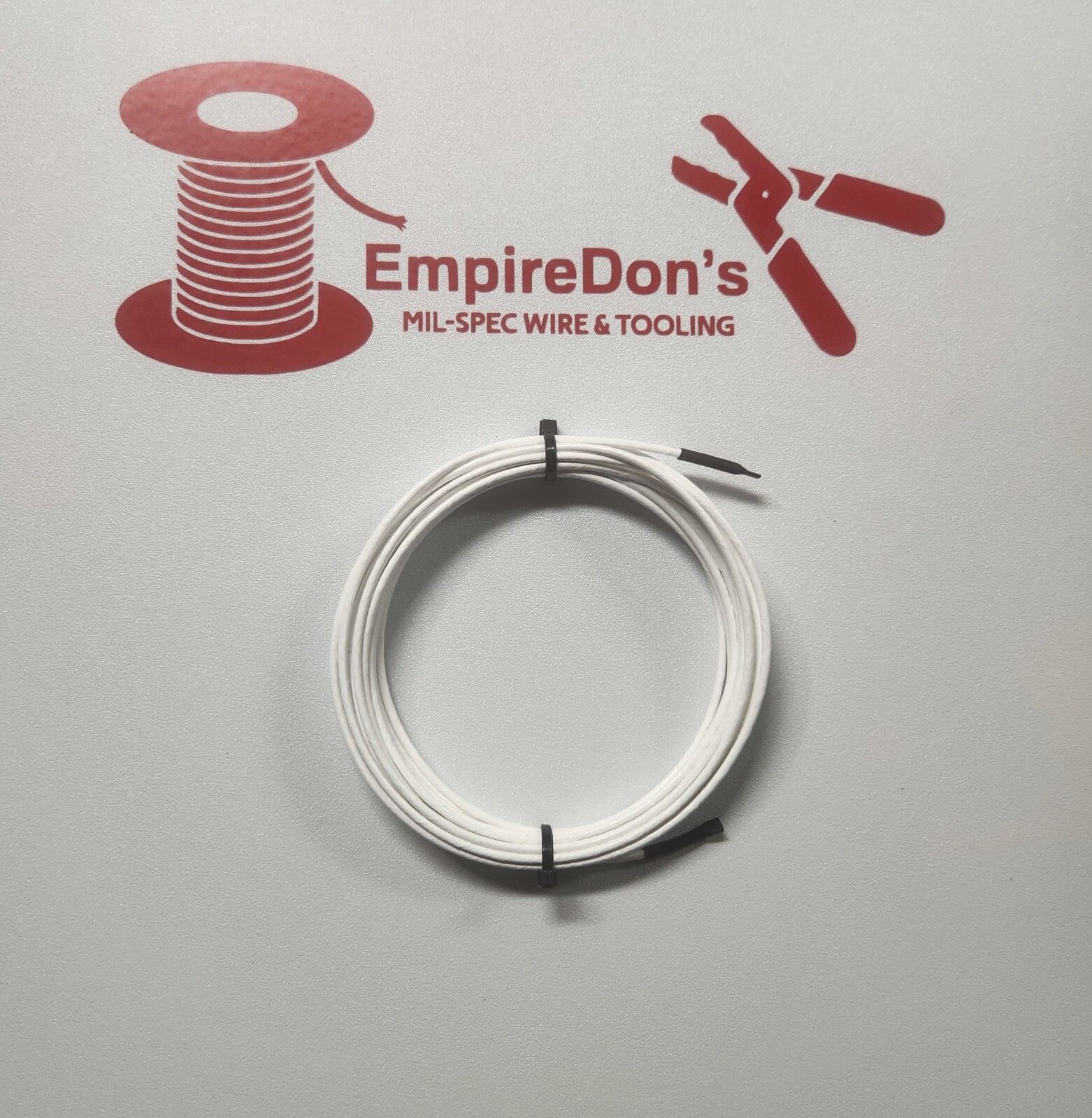 Wire Mil-Spec (PTFE) 22 AWG 1 Cond, Shielded,Silver Plated, Stranded 10 ft