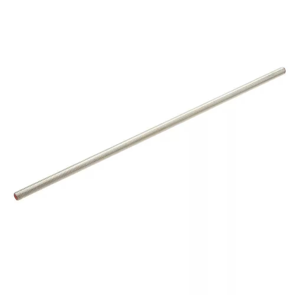 3/8 In. X 10 Ft. Zinc Plated Steel (Coarse) Threaded Rod Metal Stock