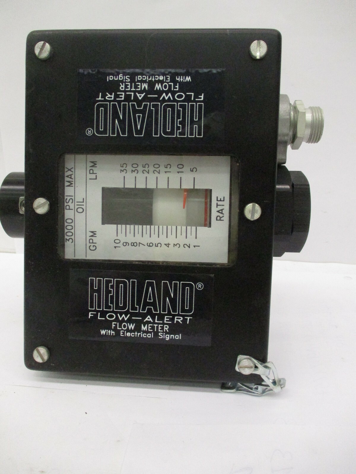 New Hedland Flow-Alert Flow Meter With Electrical Signal H782-309-S7127 A2940MO
