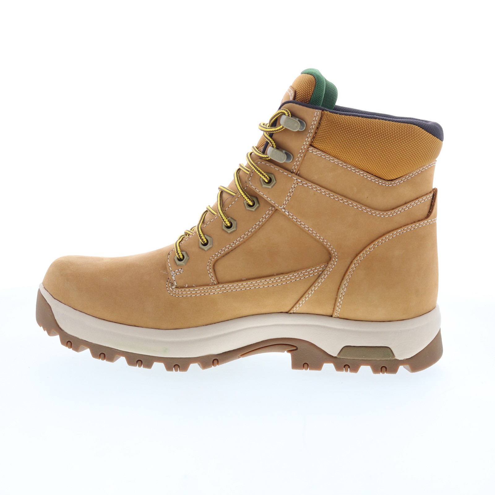Dunham 8000 Works Waterproof Safety 6″ Plain Toe Boot Mens Brown Work Boots