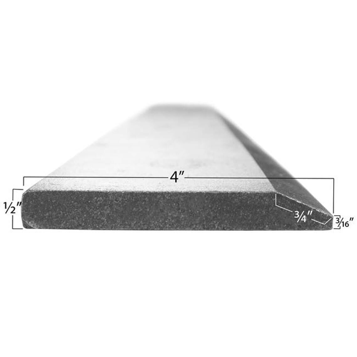 Titan Attachments Cutting Edge 60″ Bucket Hardened Carbon Steel Unpainted