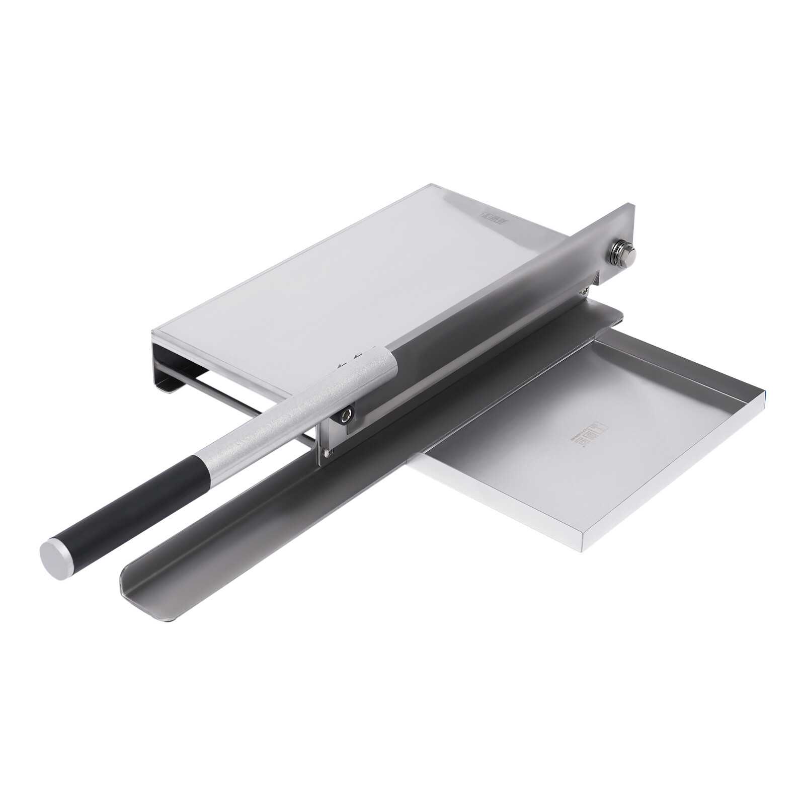 Stainless Steel Guillotine Bone Cutter 36cm Blade 1cm Thick Extended Handle