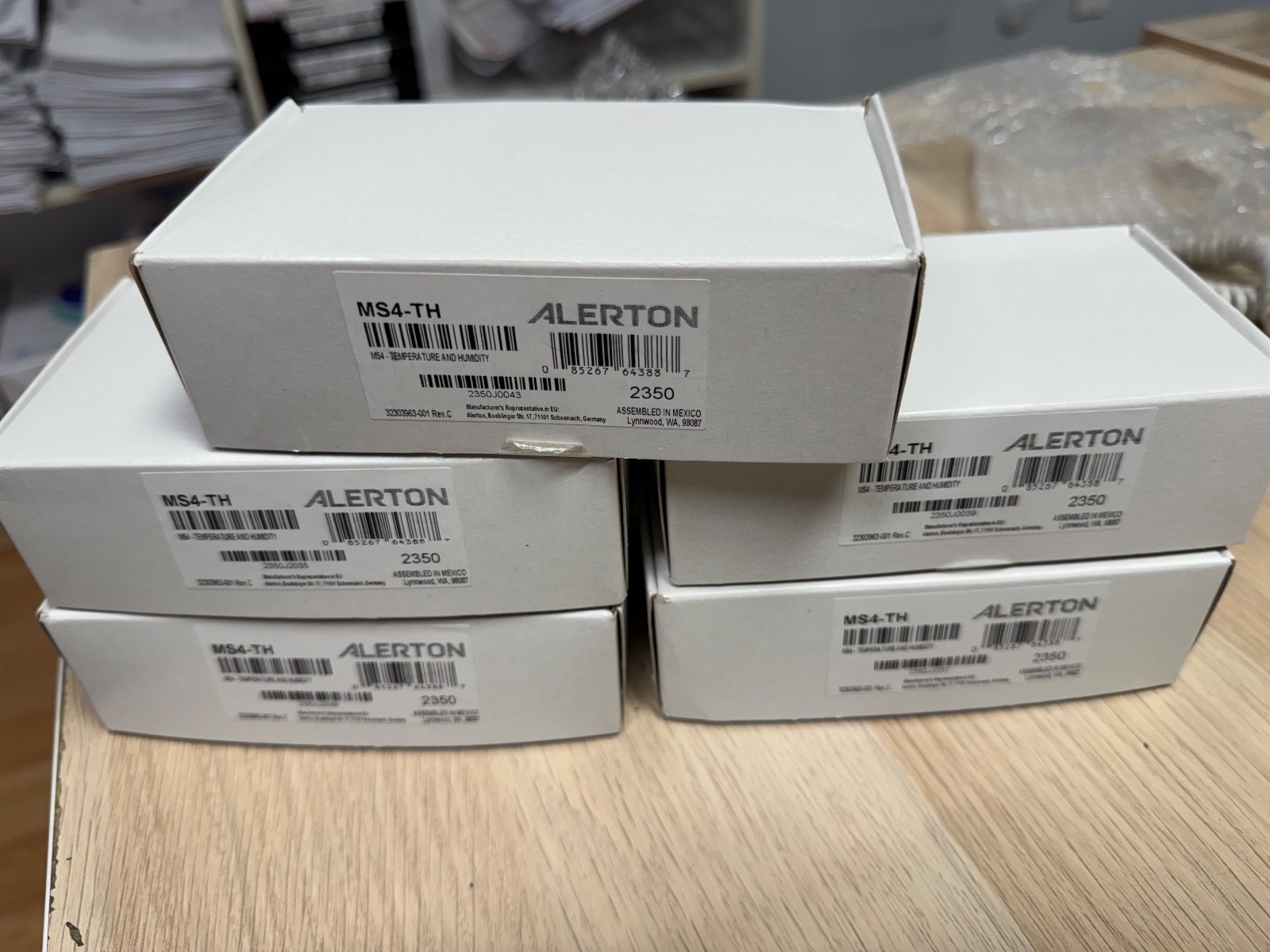 Alerton MS4-TH Microset 4 Temperature Humidity Sensor 24VAC CUSTOMS INCLUDED