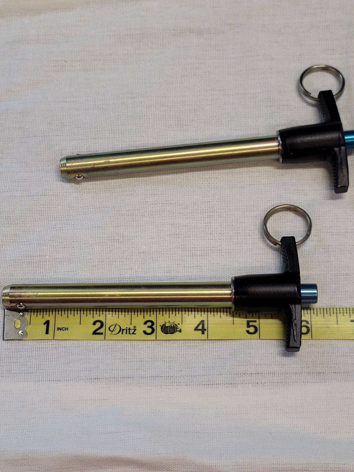 Carr Lane Ball Release Locking Hitch Trailer Tow Pin T-Handle 1/2 4″ CL-8-BLPT-4