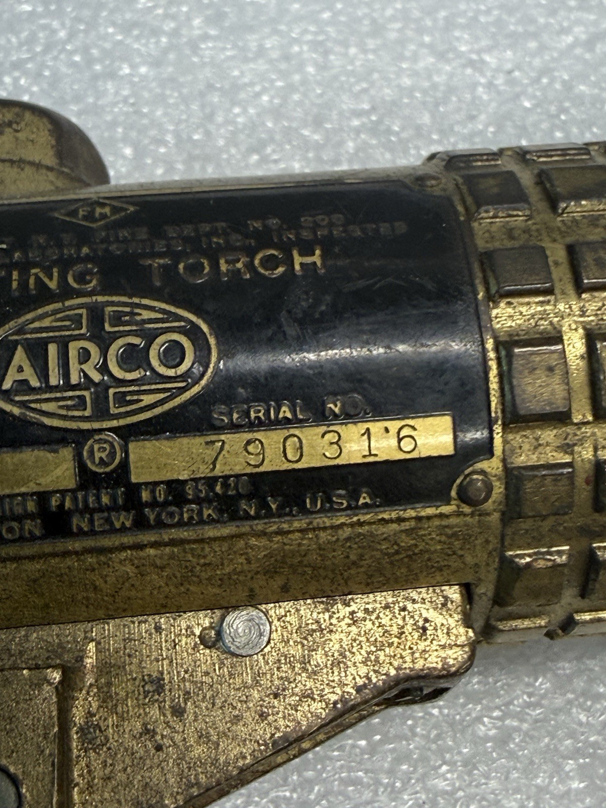 Airco Cutting Torch – Model 9065 With Style 65 Tip – Corn Cob Grip / Handle