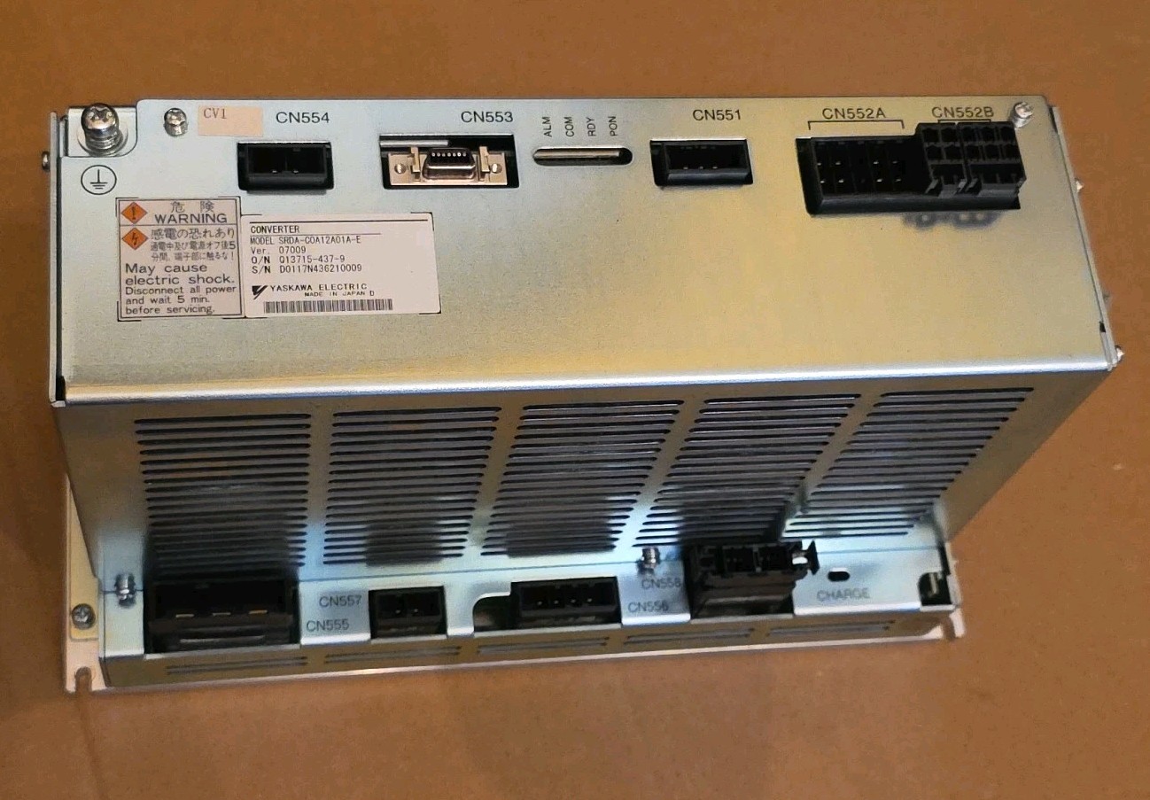 SRDA-COA12A01A-E Yaskawa Rectifier Convertor Robot Controller Servo Pack Module